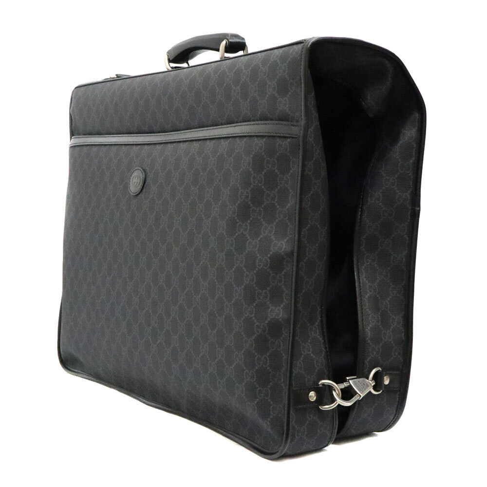 Gucci Garment Case Suit Bag Black Leather - Picture 3 of 6